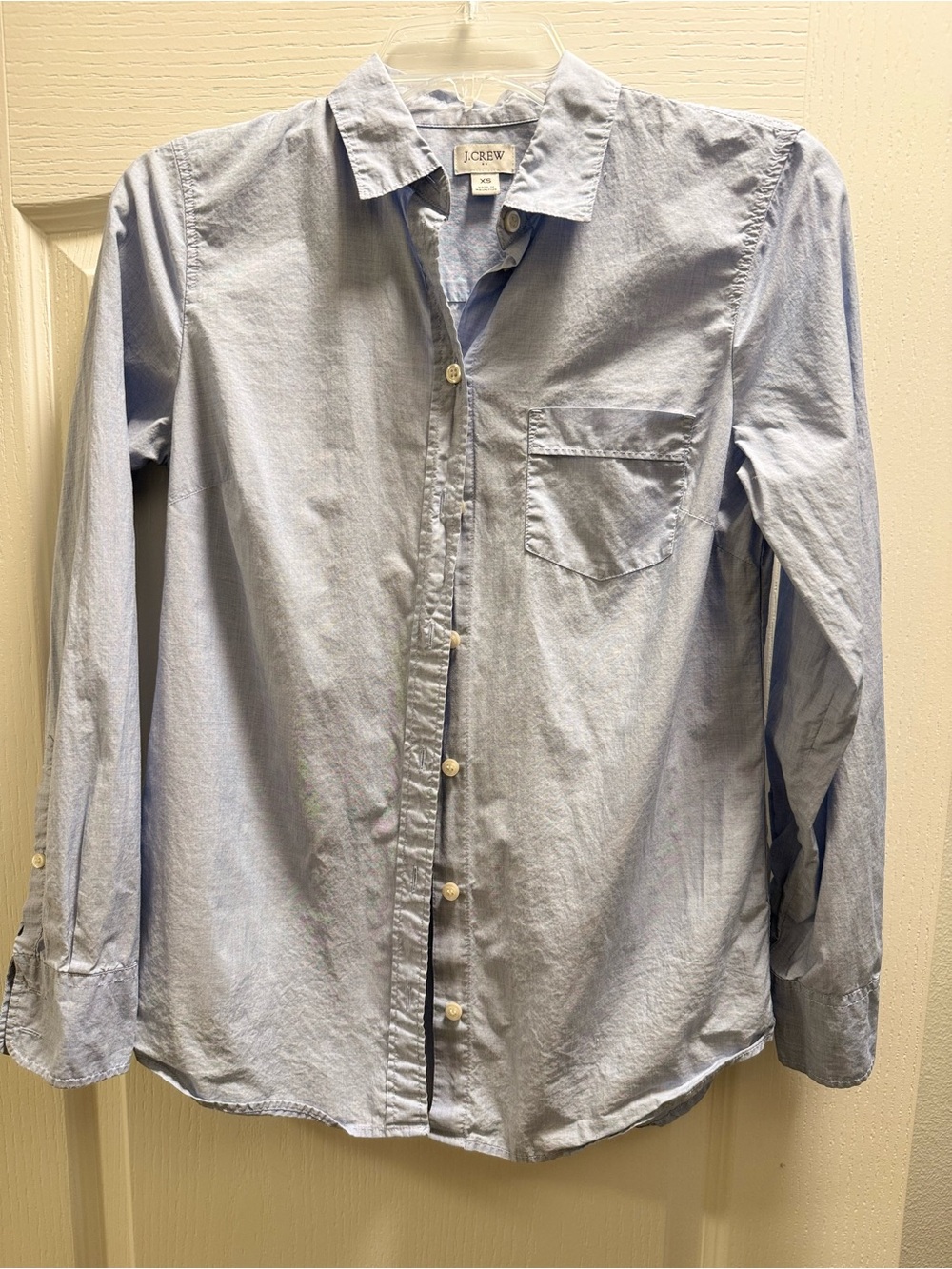 J. Crew Light Blue Long-Sleeve Button-Down Shirt